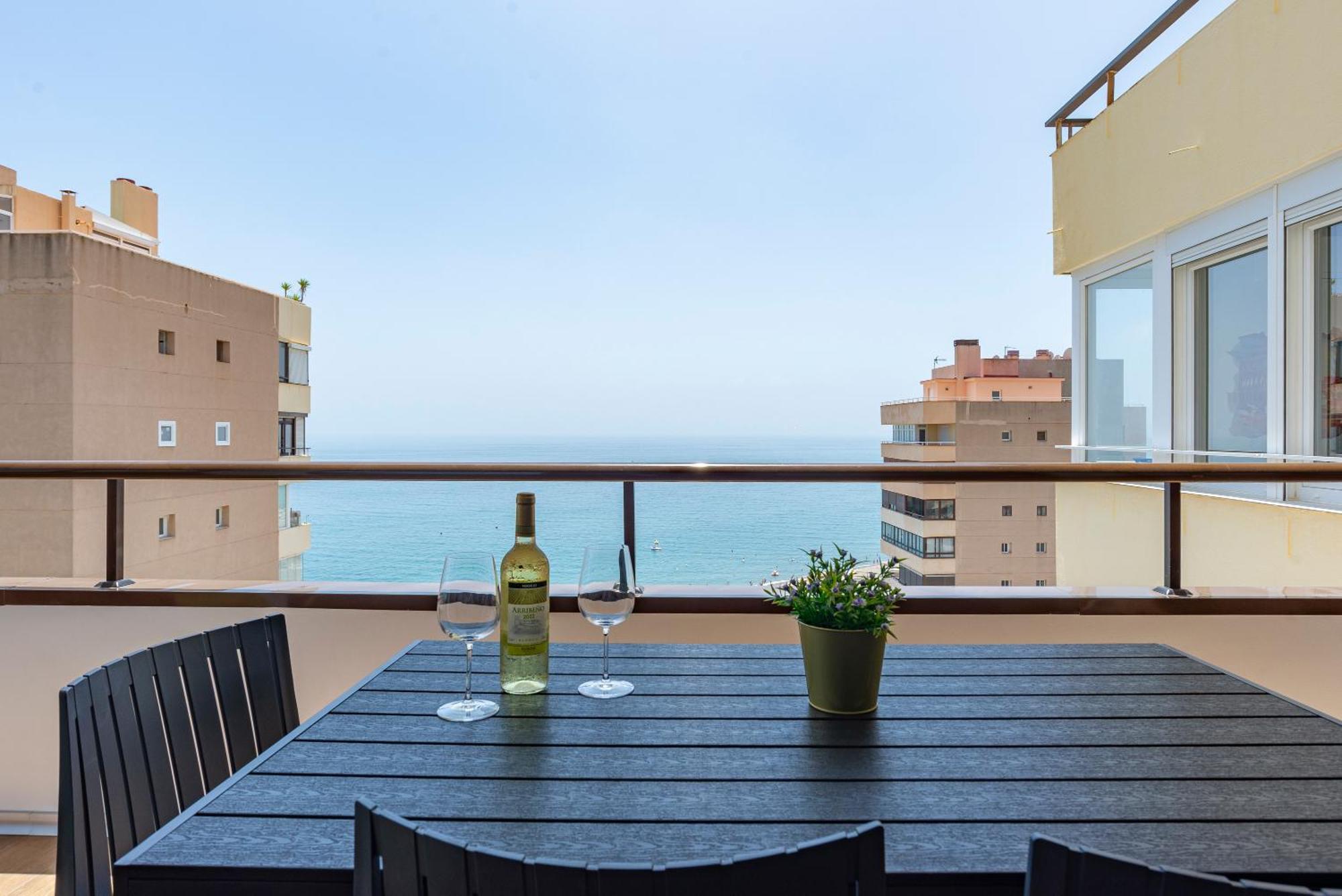 Playamar Waterfront Exclusive Apartment And Views Tower 2 Fl 14 Torremolinos Exterior photo